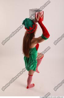 14 2018 01 VERONIKA ELF STANDING POSE WITH BOX